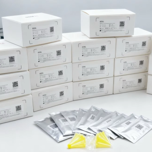 इम्यूनोफ्लोरेसेंस रिएजेंट कैट ग्लाइटेड हीमोग्लोबिन (fhb1c) तेजी से पता लगाने वाली किट फरहट आसान संचालन सुरक्षित विश्वसनीय पशु - Product Image 1