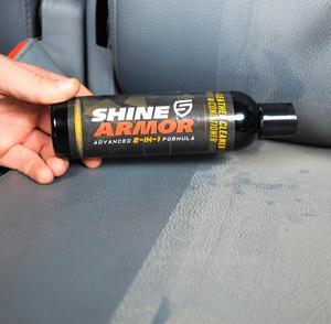 shine armor <b>CAR</b> LEATHER CLEANER AND CONDITIONER specially for <b>car</b> refreshing shinny glossy factory direct sales - Product Image 3