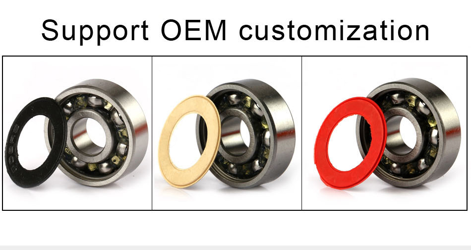 8mm inner size GT28R GT30 GT35 turbocharger turbine shaft speed full ball hybrid ceramic bearing turb bearing