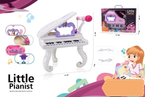 Wholesale 25 Keys Multi-functional Butterfly Dresser Electronic Keyboard Piano Educational Kids Musical <b>Instruments</b> Toy - Product Image 3