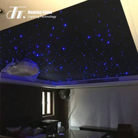 Restaurant Haute Qualité PMMA Fibre Optique Lumière Ciel Étoilé Plafond Étoile Panneau de Plafond