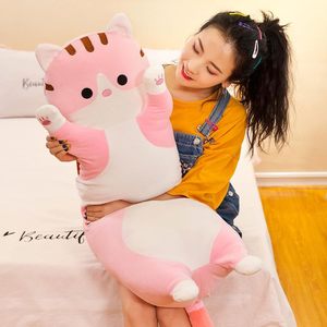 <span class=keywords><strong>Almohada</strong></span> de Felpa Gigante con Forma de Gato, Suave y Larga, para Niños y Novias, Fabricante de Peluches Kawaii - Product Image 3