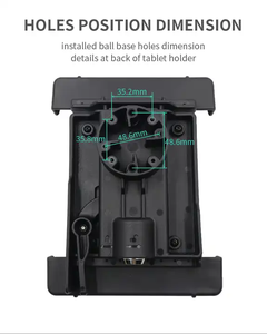 Tab-Lock Mounting Cradle for 10" Tablet With Case for Commercial Tablet Thin Industrial Display Wall Mount - Product Image 3