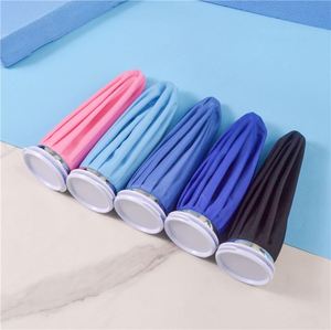 6-Color Solid Fabric Ice Pack Internet Celebrity Outdoor Sports <b>Physical</b> Cooling Sports Promotion Custom Logo - Product Image 3