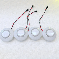 Pièces de rechange de bouton de Machine de griffe d'acier inoxydable en plastique de haute qualité de Machine de commande de manette d'accepteur de pièce de monnaie de 5V/12V/220V