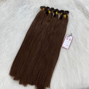 Premium Dark Brown Vietnamese Human Hair <b>Extensions</b> Double Drawn Flat <b>Tip</b> <b>K</b> <b>Tip</b> Keratin Bond Salon Quality Remy Hair - Product Image 5