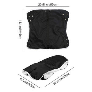 <strong>Waterproof</strong> Windproof Anti-Freeze Baby Stroller <strong>Gloves</strong>, Pram Hand Warmer, Stroller Hand Muff for Baby Pushchair, Carriage, Car - Product Image 3