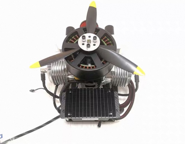 MIAT 12000W Two Cylinder Stroke 170cc Water Cooled Metal Ultralight Aircraft Engine Made China/Guatemala Private Mold Drone/UAV