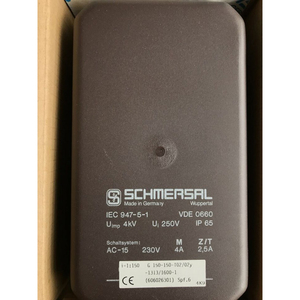 Sensor de proximidad magnético sin contacto SCHMERSAL G150-075Z22/M44Y-1600-1, interruptor de engranajes, 10A de corriente para posición y velocidad de eje - Product Image 6