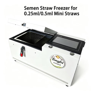 Congélateur compact programmable pour pailles de semence 0,25 ml/0,5 ml, mini-pailles à refroidissement par vapeur LN2 pour semence de bétail et de <span class=keywords><strong>chien</strong></span> - Product Image 2