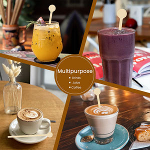 عصا تحريك خشب قابلة للتحريك قابلة للتحريك قابلة للتحريك من نوع خاص بتصميم شعار مخصص - Product Image 5