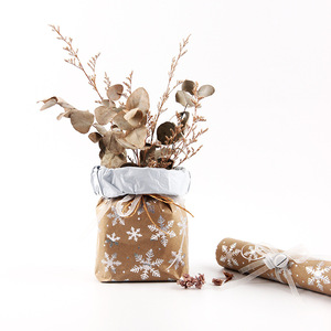 Giấy gói quà in họa tiết Giáng sinh, giấy gói quà sinh nhật, giấy gói quà chất lượng cao, giấy kraft - Product Image 5