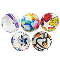 Bola Sepak Latihan Olahraga Warna Kustom Tahan Lama Tahan Aus untuk Pertandingan Indoor dan Outdoor