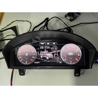 ZWNAV Navigateur GPS 12,3 pouces avec écran LCD numérique pour Land Rover Defender 2012-2016 avec carte mondiale, installation Plug & Play