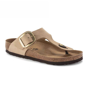 Ciabatte con <span class=keywords><strong>Suola</strong></span> in <span class=keywords><strong>Sughero</strong></span>, Nuovi <span class=keywords><strong>Sandali</strong></span> Toc 2024 per Donna, <span class=keywords><strong>Sandali</strong></span> in Vera Pelle per Uomo e Donna Bir ke - Product Image 3