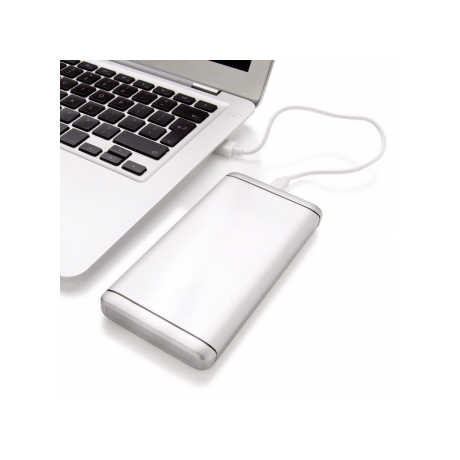 Fast Charging 10,000mAh Power Bank with Type C Plug Double USB Micro USB Interfaces 20W Output Power for Outdoor Use in Box
