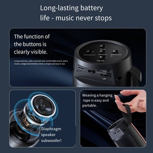 <span class=keywords><strong>Altavoz</strong></span> Inalámbrico MQ con Sonido Potente y Bajos Profundos, Sistema <span class=keywords><strong>de</strong></span> Sonido <span class=keywords><strong>para</strong></span> Computadora <span class=keywords><strong>de</strong></span> Escritorio, <span class=keywords><strong>Altavoz</strong></span> <span class=keywords><strong>para</strong></span> Fiestas al Aire Libre y Baile - Product Image 2