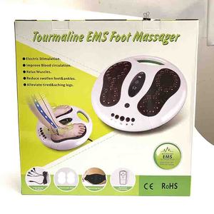 Mesin <span class=keywords><strong>Stimulator</strong></span> listrik murah ulasan listrik portabel Tens Ems alat pijat kaki - Product Image 3