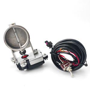 Phổ 63mm thép không gỉ Van điều khiển xả điện cho ống xả sửa đổi sóng âm thanh - Product Image 1