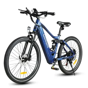 SAMEBIKE新款XD26-II 26英寸48V14AH锂电池山城750瓦双冲击电动自行车