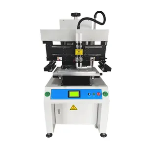 Impresora de plantilla semiautomática completamente automática SP 400V PCB Impresora de pasta de soldadura Impresora semiplana en Dubai Proveedor de China