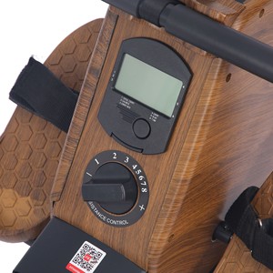 Máquina de remo comercial para gimnasio con pantalla LCD y resistencia ajustable multibloque - Product Image 3