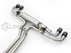 <span class=keywords><strong>Escape</strong></span> Trasero de Acero Inoxidable Compatible con Porsche Cayenne E3 3.0T 2018-2025 - Product Image 2