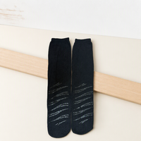 Chaussettes d'hôpital jetables d'automne, antidérapantes, respirantes, écologiques, à double face, à motif de points, pour prévention des chutes chez les personnes obèses