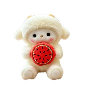 Muñeco de Peluche de Frutas con Sandía, <span class=keywords><strong>Naranja</strong></span> y Aguacate - Product Image 1
