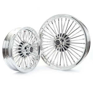Roues à rayons larges avant et arrière pour <span class=keywords><strong>Harley</strong></span> Softail Deluxe Heritage Rocker Sport Glide Slim Night Train - Product Image 2