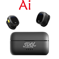 Microphone Invisible pour Col, Réduction de Bruit Intelligente IA, Numérique Multi-Niveaux, Mini Micro Sans Fil 2.4GHz, Équipement pour Créateurs 48kHz