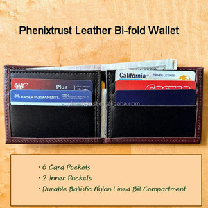Cartera plegable de cuero con estampado de dragón, cartera plegable de cuero de grano completo para <span class=keywords><strong>hombre</strong></span>, cartera corta con diseño de dragón oriental - Product Image 6