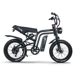 จักรยานไฟฟ้า AVDL BIKE A50 20 รุ่น All-Terrain มอเตอร์ 250W ความเร็ว 25 กม./ชม. แบตเตอรี่ 48V 14.25Ah ระยะทาง 60-120 กม. สีดำ สำหรับทุกสภาพพื้นผิว 250W - Product Image 5