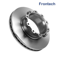 Disques de frein pour camions et bus certifiés ECE, fiables et de qualité supérieure, revêtus pour Iveco Daily VI/MAN 35.360, Daf, BMW, Yutong, Byd
