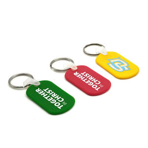 Porte-clés en silicone RFID étanche avec codage de logo personnalisé - Product Image 1