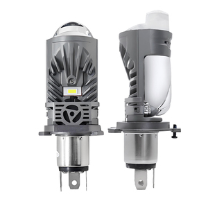 Phare Bi-LED M10P à double faisceau 12V 1000 Lumens 6500K, montage universel, accessoires moto H4 Plug & Play, lentille de projecteur - Product Image 3