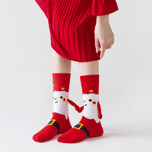 Fabricante al por mayor diseño personalizado dibujos animados Navidad <span class=keywords><strong>calcetines</strong></span> mano sosteniendo hombres <span class=keywords><strong>calcetines</strong></span> magnéticos <span class=keywords><strong>con</strong></span> imán - Product Image 6