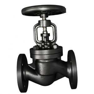 COVNA Vanne de régulation à globe manuelle OEM en fonte, à bride de 4 pouces, haute température, pour vapeur et eau, PN16, avec garantie de 90 jours - Product Image 2