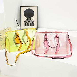 Sac de voyage en PVC transparent, vente en gros d'usine, nouveau design, sac fourre-tout amusant, sac bandoulière, organisateur de plage - Product Image 2