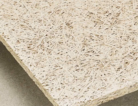 Panneau acoustique en laine de bois, panneau d'absorption acoustique, panneau mural en fibres de ciment pour isolation phonique, panneau en laine de bois