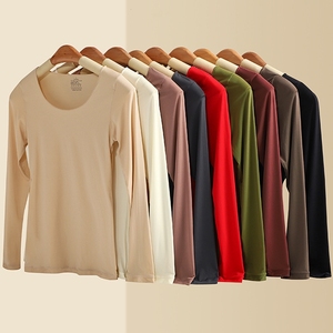 <strong>Ladies</strong> Long Sleeve Slim Ultra-thin Non-marking Invisible Heat <strong>Underwear</strong> Suits High Elastic Seamless <strong>Thermal</strong> <strong>Underwear</strong> Sets - Product Image 2