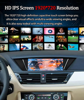 Système Linux LELV Android Auto pour BMW X1 E84 8,8 pouces Lecteur vidéo de navigation Carplay