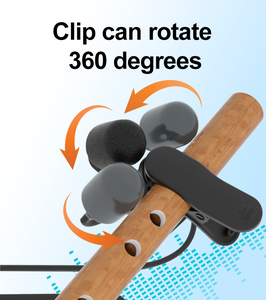 78-inch sáo có dây <span class=keywords><strong>Microphone</strong></span> Piccolo mic <span class=keywords><strong>clip</strong></span> trên cụ condenser <span class=keywords><strong>microphone</strong></span> cho hiệu suất - Product Image 5