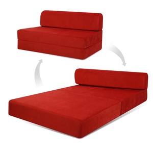 Ghế sofa gấp gọn bán chạy, ghế sofa giường phòng khách, ghế sofa tích hợp giường, đệm mút hoạt tính gấp gọn - Product Image 5