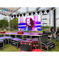 Pantalla LED P3.91 para Exteriores, Resistente al Agua, para Alquiler, Publicidad, Eventos Móviles, Video Wall, TV