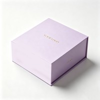 Boîte à parfum à fermeture magnétique de qualité supérieure, emballage pour une seule bouteille, boîte cadeau de luxe avec logo de marque, finition élégante