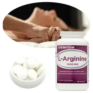 Factory direct L- Arginine Tablets to Promote Endurance and Performance Support Vascular Health