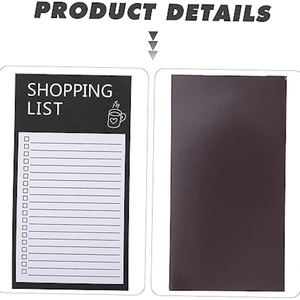 Venta caliente personalizado para hacer la lista de comestibles almohadilla magnética para nevera lista de compras magnética Memo Bloc de notas Pad - Product Image 2