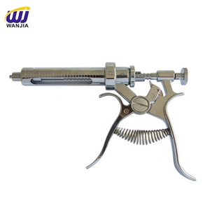 Teşhis için yarı otomatik veteriner Metal tabanca şırınga 10ml 20ml 30ml ve 50ml kapasiteleri - Product Image 2