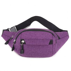 Unisex <b>Large</b> Capacity Zipper Closure Sports Mobile Phone Wallet Waist Bag for Cashier - Product Image 5